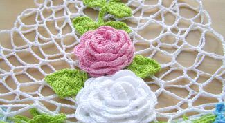 Картинка по теме - как связать красивый цветок