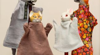 Картинка по теме - как сделать перчаточных кукол своими руками