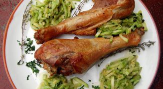 Картинка по теме - как готовить голень индейки