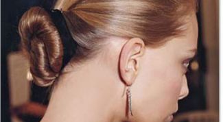 Картинка по теме - как сделать французский пучок