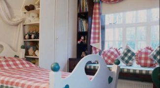 Картинка по теме - как сшить шторы и покрывало