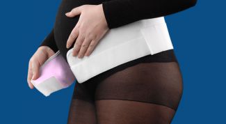 Картинка по теме - как носить дородовой бандаж