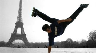 Картинка по теме - как делать трюки на роликах