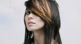 Картинка по теме - как окрасить мелированные волосы