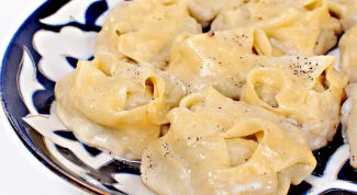 Картинка по теме - как приготовить манты с тыквой