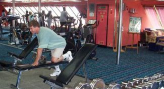 Картинка по теме - как качать пресс на доске для пресса