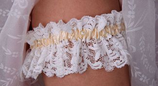 Картинка по теме - как носить подвязки