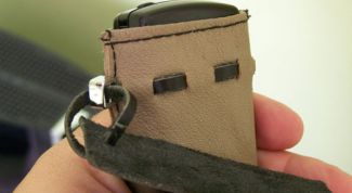 Картинка по теме - как сшить кожаный чехол