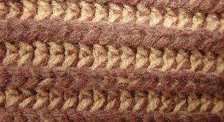 Картинка по теме - как вязать рельефную резинку