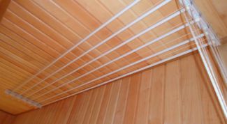 Картинка по теме - как установить потолочную сушилку