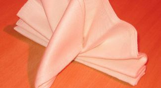 Картинка по теме - как сложить салфетку веером