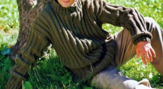 Картинка по теме - как связать мужскую кофту