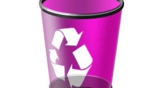 Картинка по теме - как вернуть значок корзины