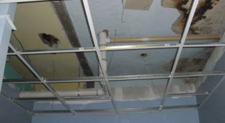 Картинка по теме - как сделать подвесной потолок