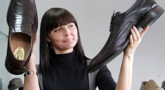 Картинка по теме - как чистить кожаную обувь