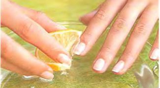 Картинка по теме - как делать ванночки для ногтей