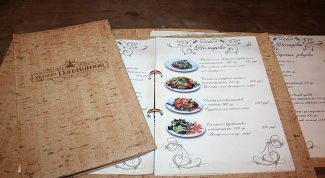 Картинка по теме - как оформить меню ресторана