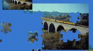 Картинка по теме - как повесить на стену пазлы