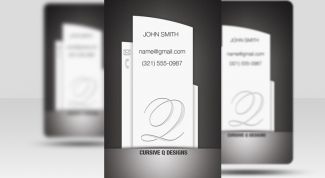 Картинка по теме - как сделать красивую визитку