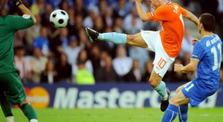 Картинка по теме - как поставить удар в футболе