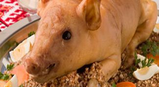 Картинка по теме - как приготовить молочного поросенка в духовке