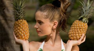 Картинка по теме - как определить спелый ананас