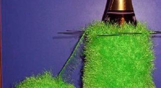 Картинка по теме - как обвязать бутылку крючком