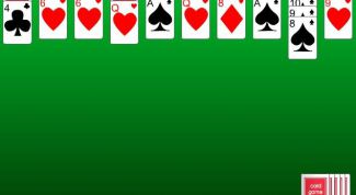 Картинка по теме - как выиграть в пасьянс «паук»