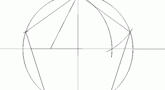 Картинка по теме - как поделить круг на 5 частей