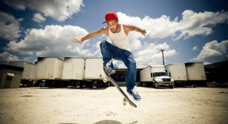 Картинка по теме - как научиться ездить на скейтборде