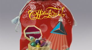 Картинка по теме - как сшить мешок деда мороза