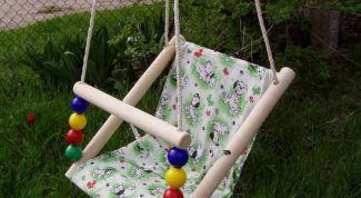 Картинка по теме - как повесить качели