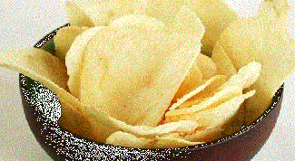 Картинка по теме - как жарить чипсы