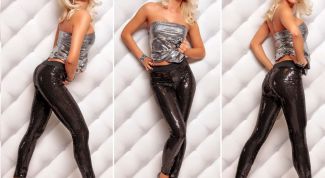 Картинка по теме - как нужно носить леггинсы