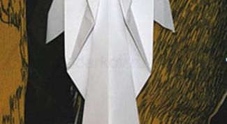 Картинка по теме - как сделать ангела оригами