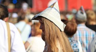 Картинка по теме - как складывать пилотку