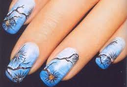 Картинка по теме - как сделать роспись ногтей