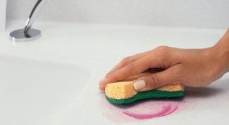 Картинка по теме - как отстирать марганцовку