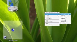 Картинка по теме - как удалить значок корзины