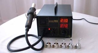 Картинка по теме - как паять феном