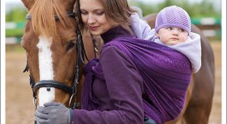 Картинка по теме - как надеть слинг-шарф