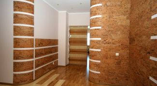 Картинка по теме - как клеить пробку на стены