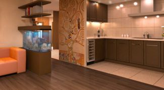 Картинка по теме - как сделать из зала кухню