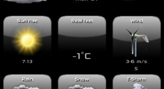 Картинка по теме - как установить информер погоды