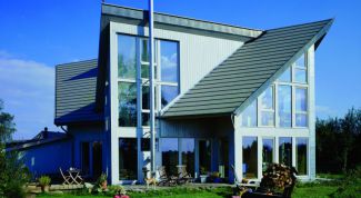 Картинка по теме - как построить скатную крышу