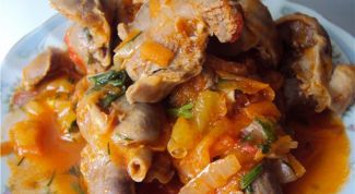 Картинка по теме - как приготовить желудочки куринные