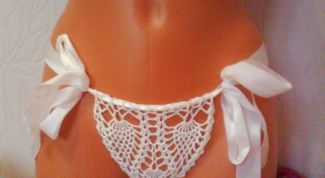 Картинка по теме - как связать стринги