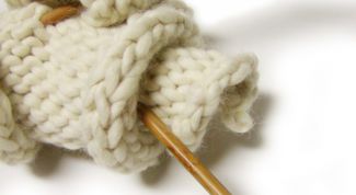 Картинка по теме - как связать рукав-фонарик