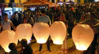 Картинка по теме - как сделать летающий японский фонарик