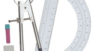 Картинка по теме - как начертить прямоугольный треугольник по острому углу и гипотенузе